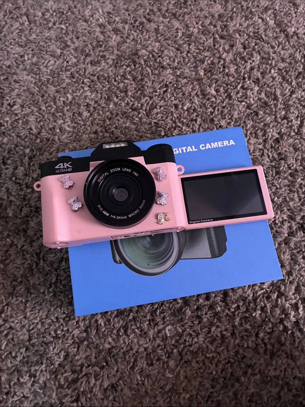 Digital 4K Ultra HD Camera - Pink